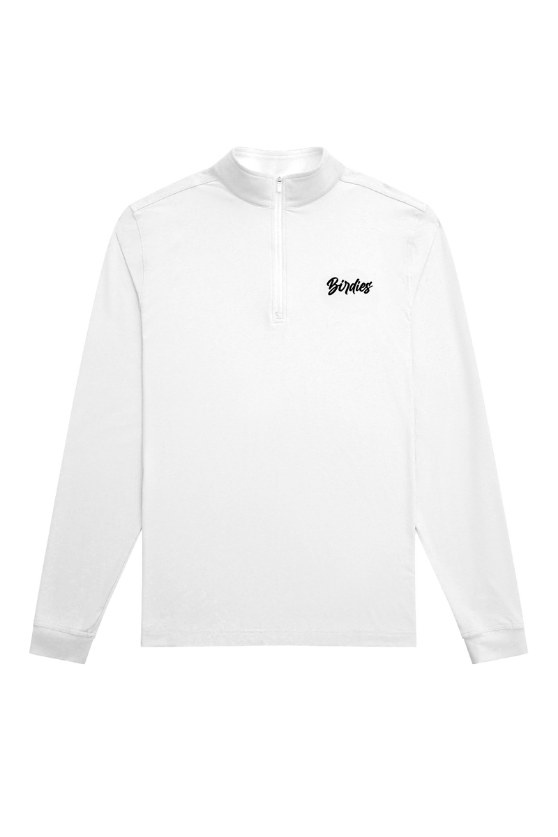 White Quarterzip